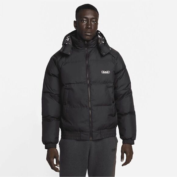 Nike LeBron Down Fill Hooded Basketball Jacket - Picture 1 of 13